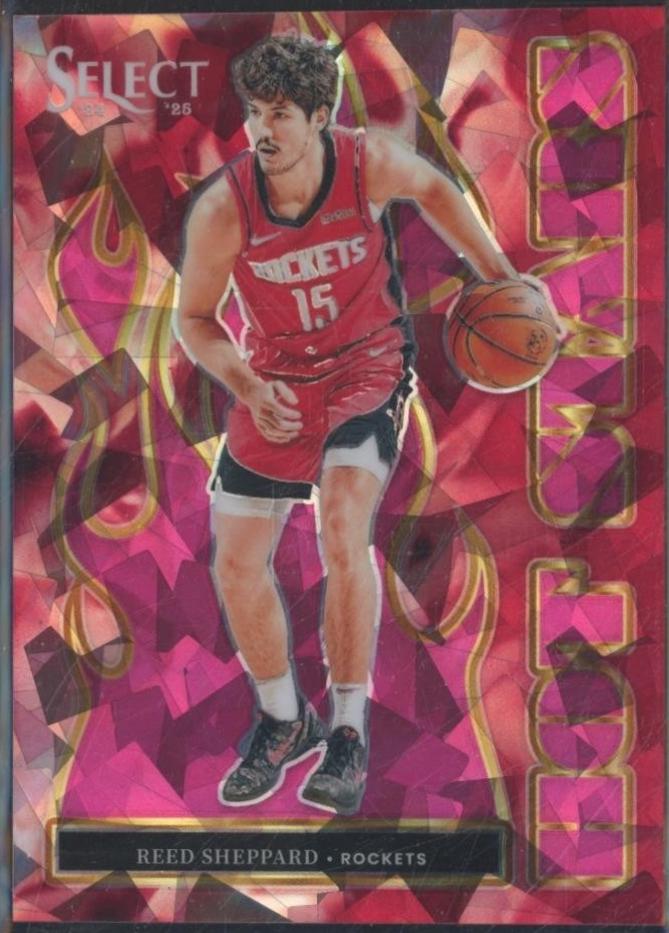 Reed Sheppard [Pink Cracked Ice Prizm] #6