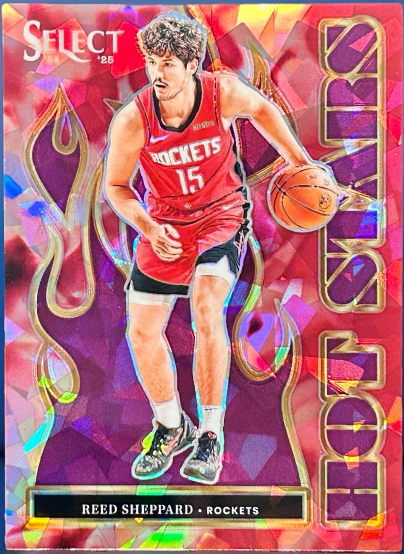 Reed Sheppard [Purple Cracked Ice Prizm] #6