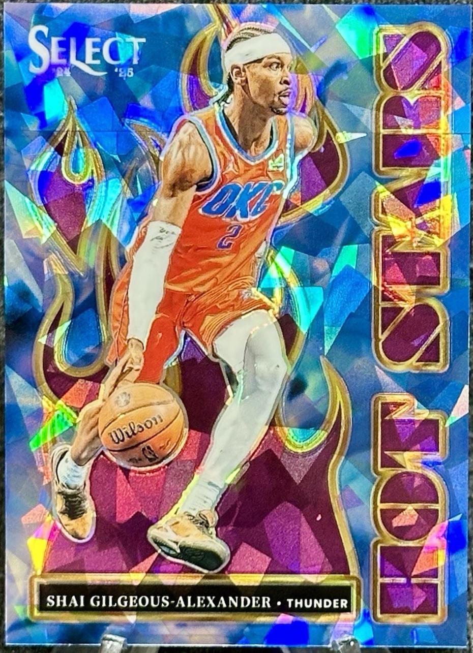 Shai Gilgeous-Alexander [Purple Cracked Ice Prizm] #7