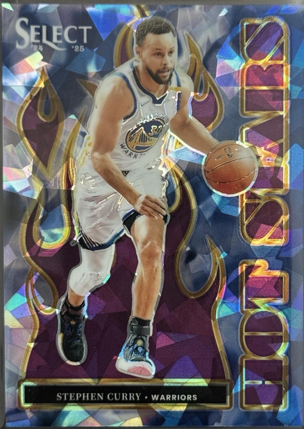 Stephen Curry [Purple Cracked Ice Prizm] #12
