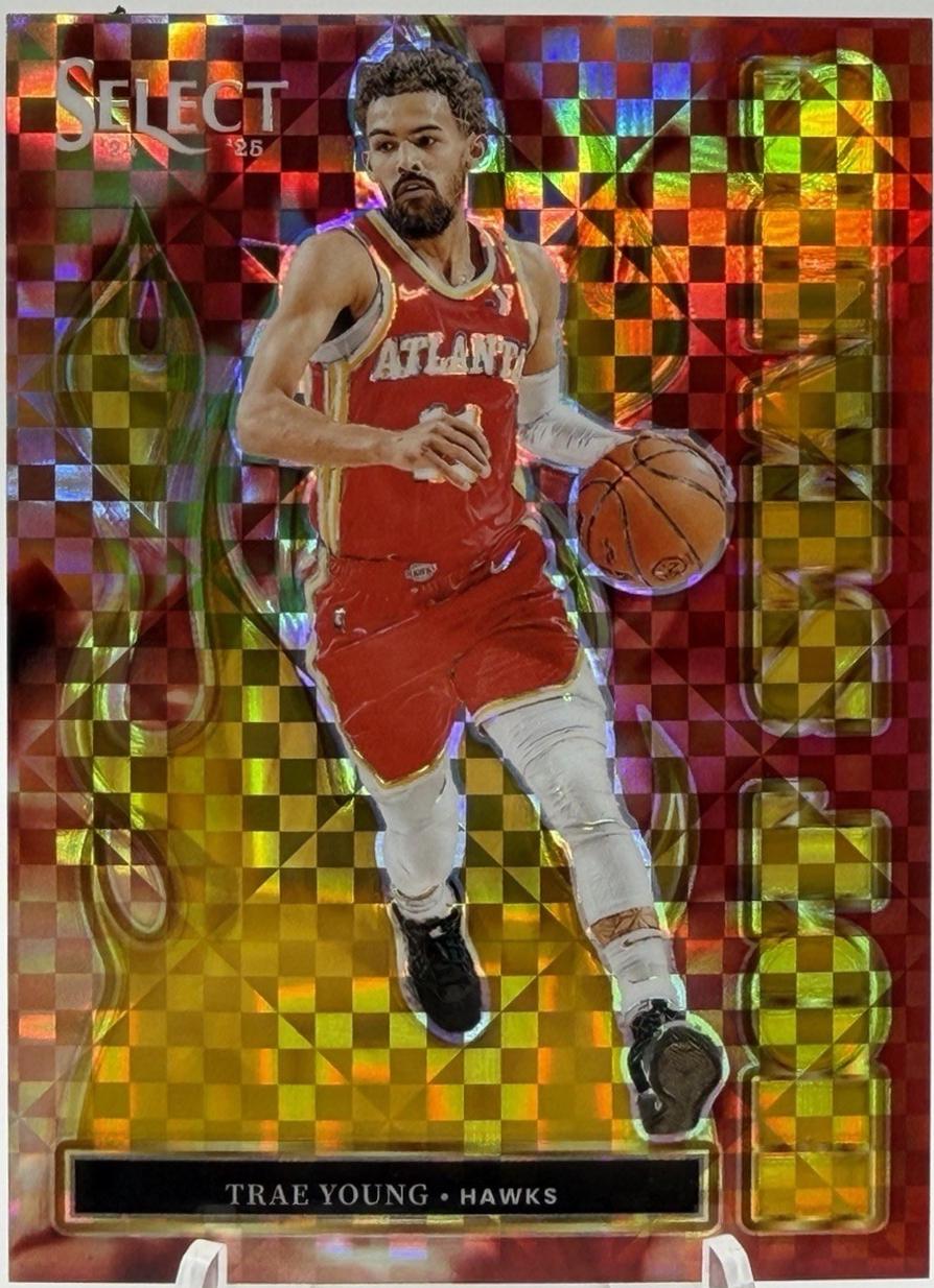 Trae Young [Gold Prizm] #1