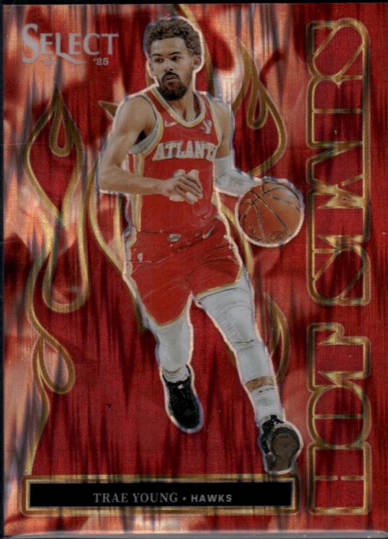 Trae Young [Red Flash Prizm] #1
