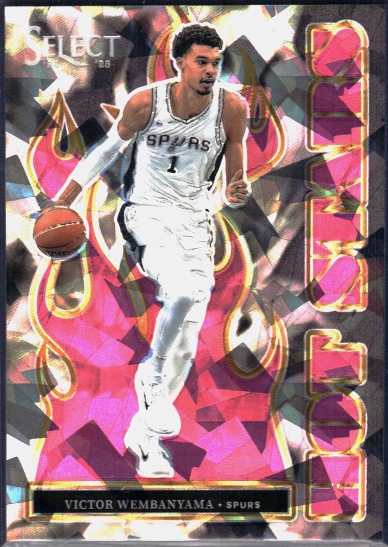 Victor Wembanyama [Pink Cracked Ice Prizm] #13