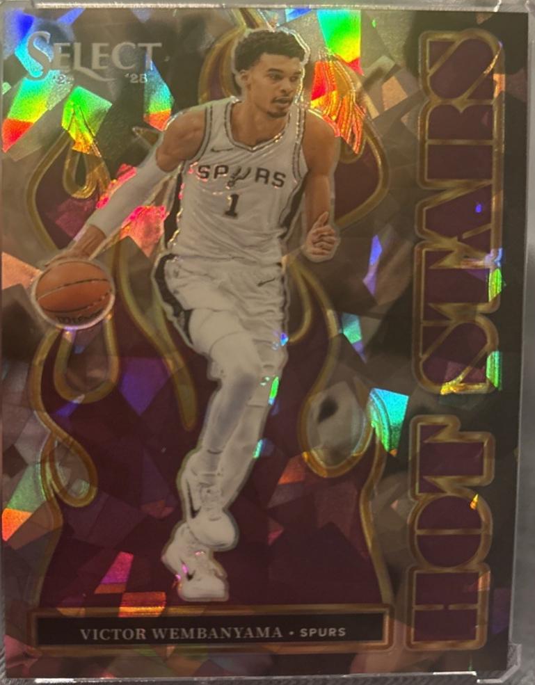 Victor Wembanyama [Purple Cracked Ice Prizm] #13