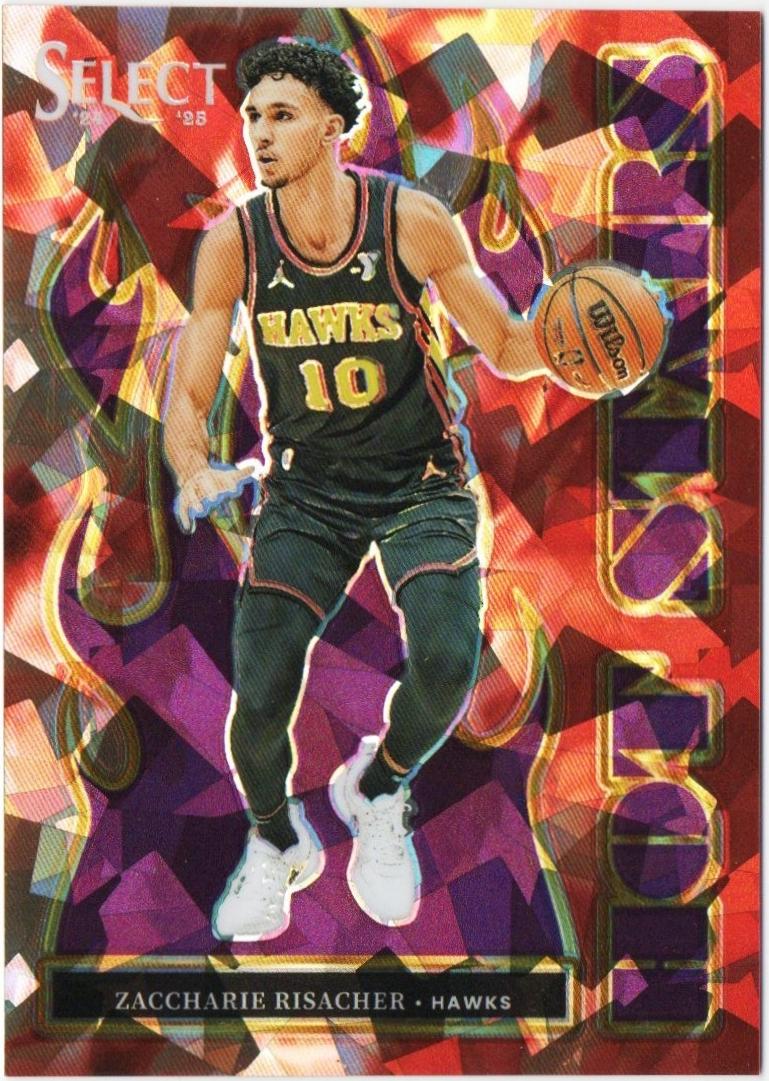 Zaccharie Risacher [Purple Cracked Ice Prizm] #15