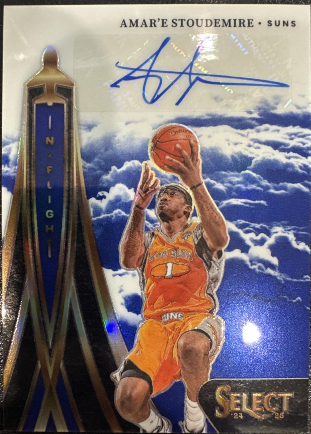 Amar'e Stoudemire [Blue Prizm] #IFS-STO