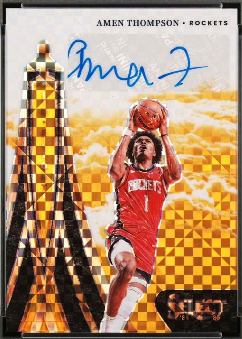 Amen Thompson [Gold Prizm] #IFS-AMN