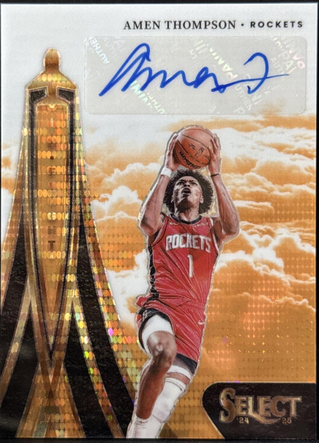 Amen Thompson [Neon Orange Pulsar Prizm FOTL] #IFS-AMN
