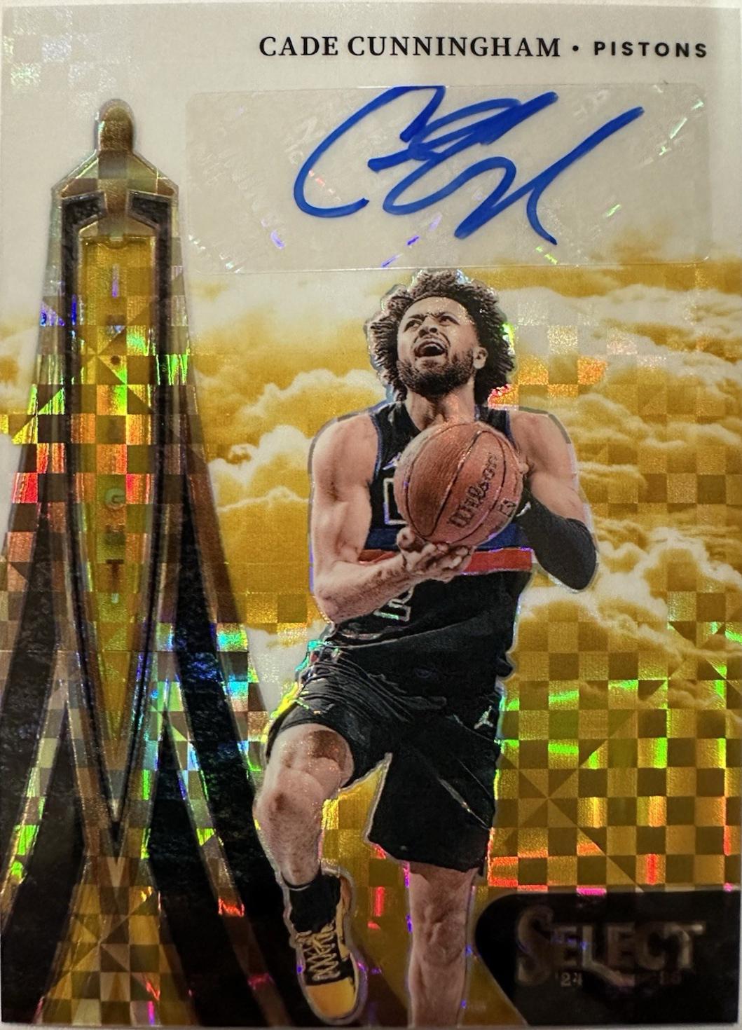Cade Cunningham [Gold Prizm] #IFS-CAD