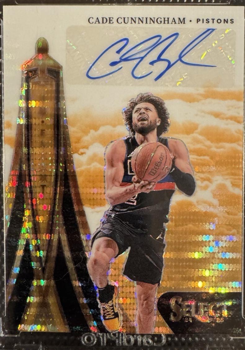 Cade Cunningham [Neon Orange Pulsar Prizm FOTL] #IFS-CAD
