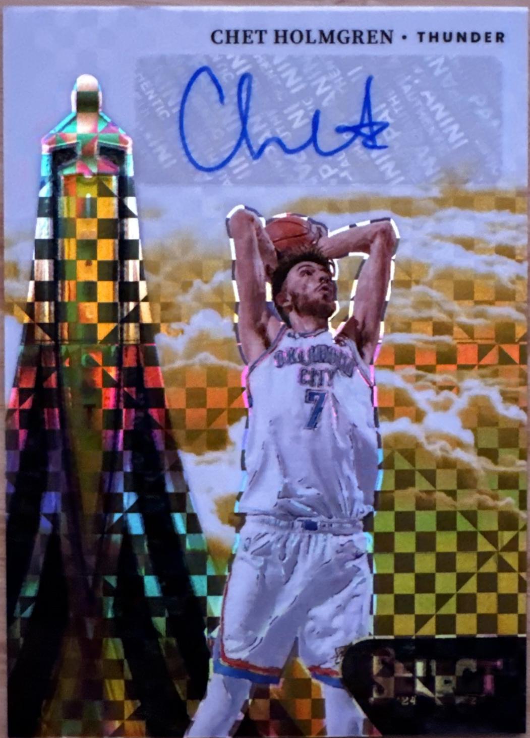 Chet Holmgren [Gold Prizm] #IFS-HOL