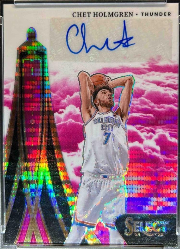 Chet Holmgren [Neon Purple Pulsar Prizm FOTL] #IFS-HOL