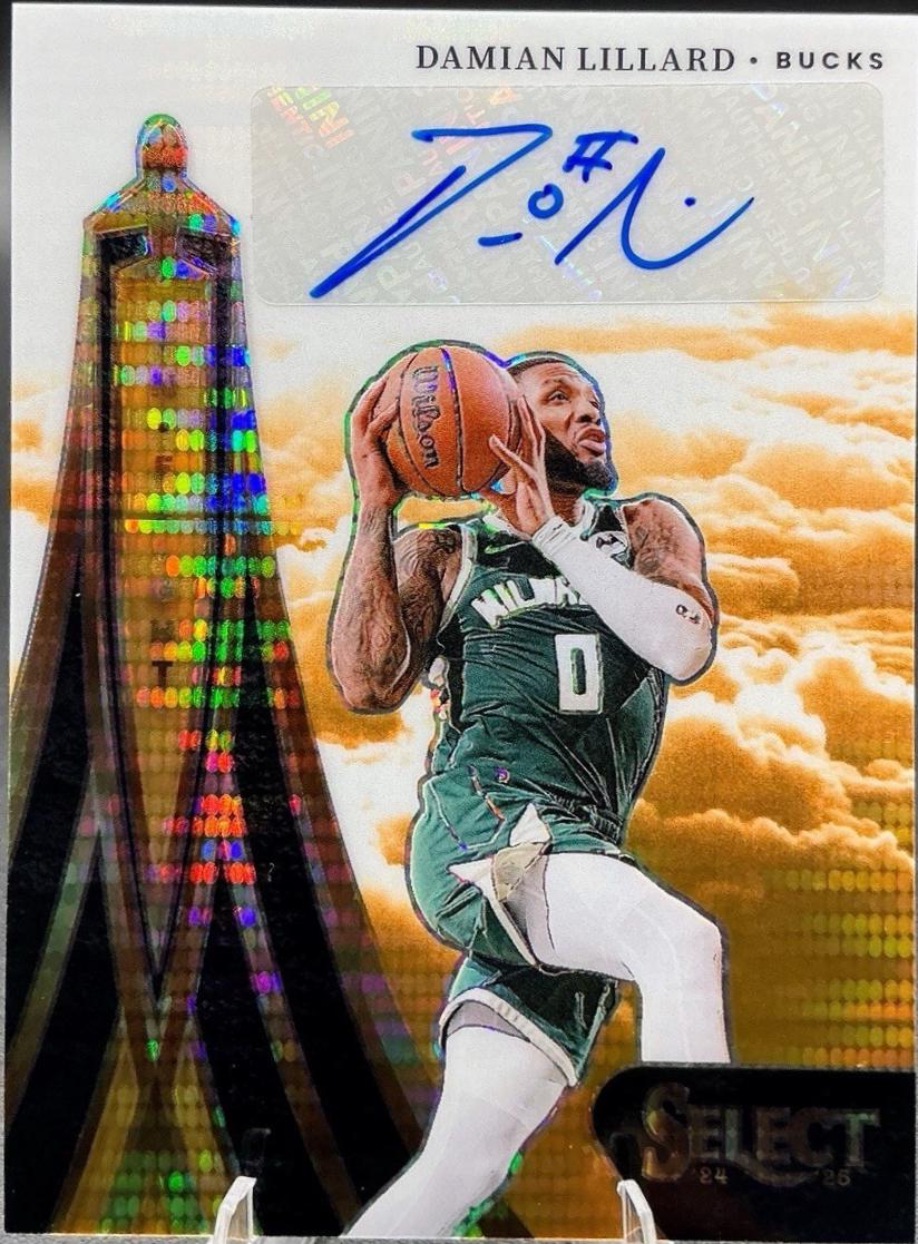 Damian Lillard [Neon Orange Pulsar Prizm FOTL] #IFS-LIL