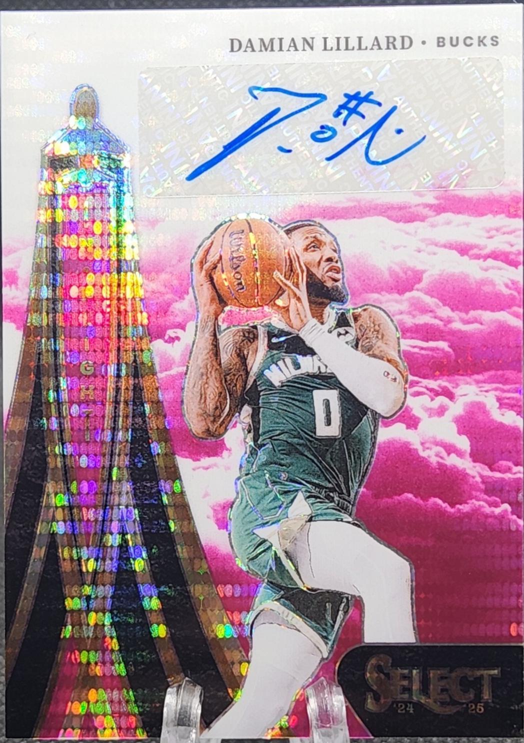 Damian Lillard [Neon Purple Pulsar Prizm FOTL] #IFS-LIL