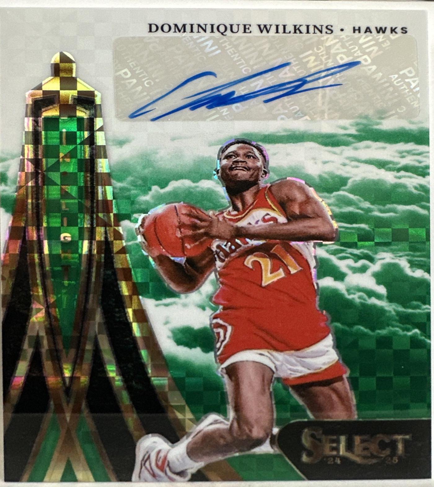 Dominique Wilkins [Green Prizm] #IFS-WIL