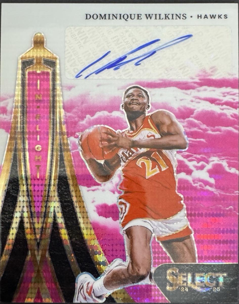 Dominique Wilkins [Neon Purple Pulsar Prizm FOTL] #IFS-WIL