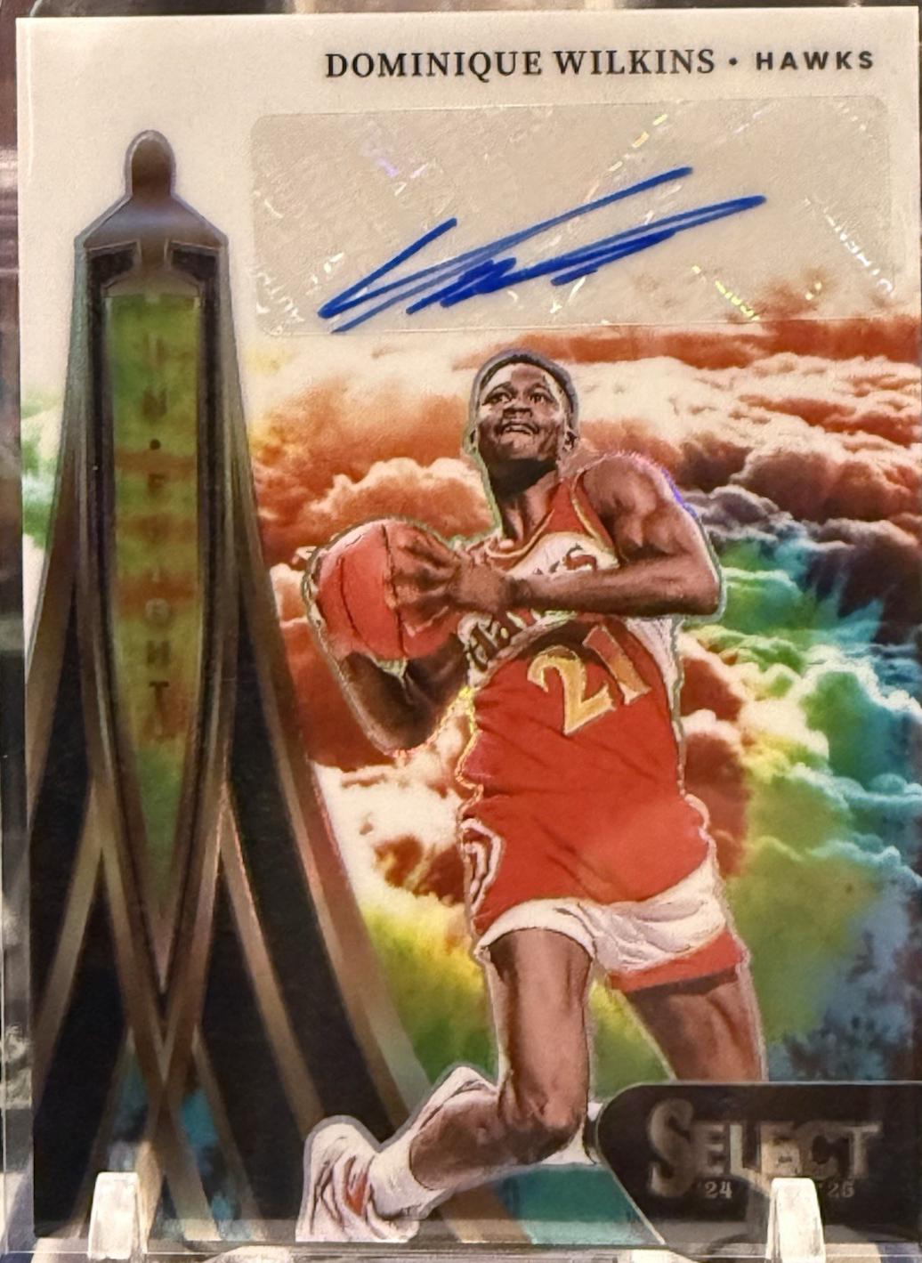 Dominique Wilkins [Tie-Dye Prizm] #IFS-WIL