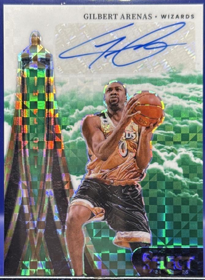 Gilbert Arenas [Green Prizm] #IFS-GIL