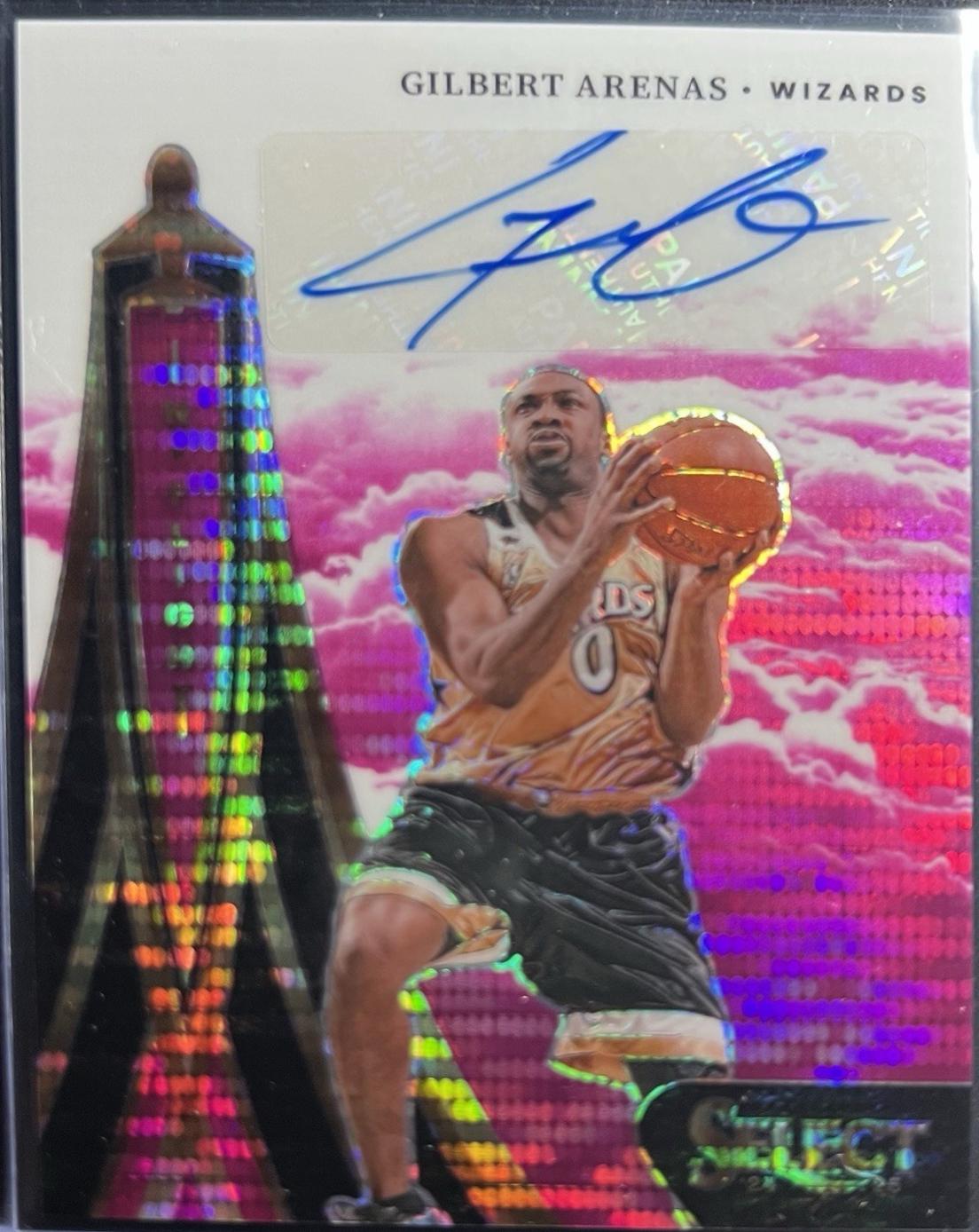 Gilbert Arenas [Neon Purple Pulsar Prizm FOTL] #IFS-GIL