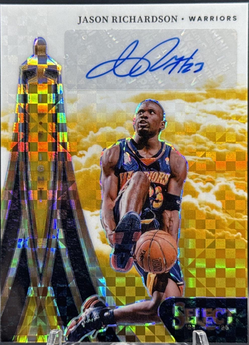 Jason Richardson [Gold Prizm] #IFS-JAS