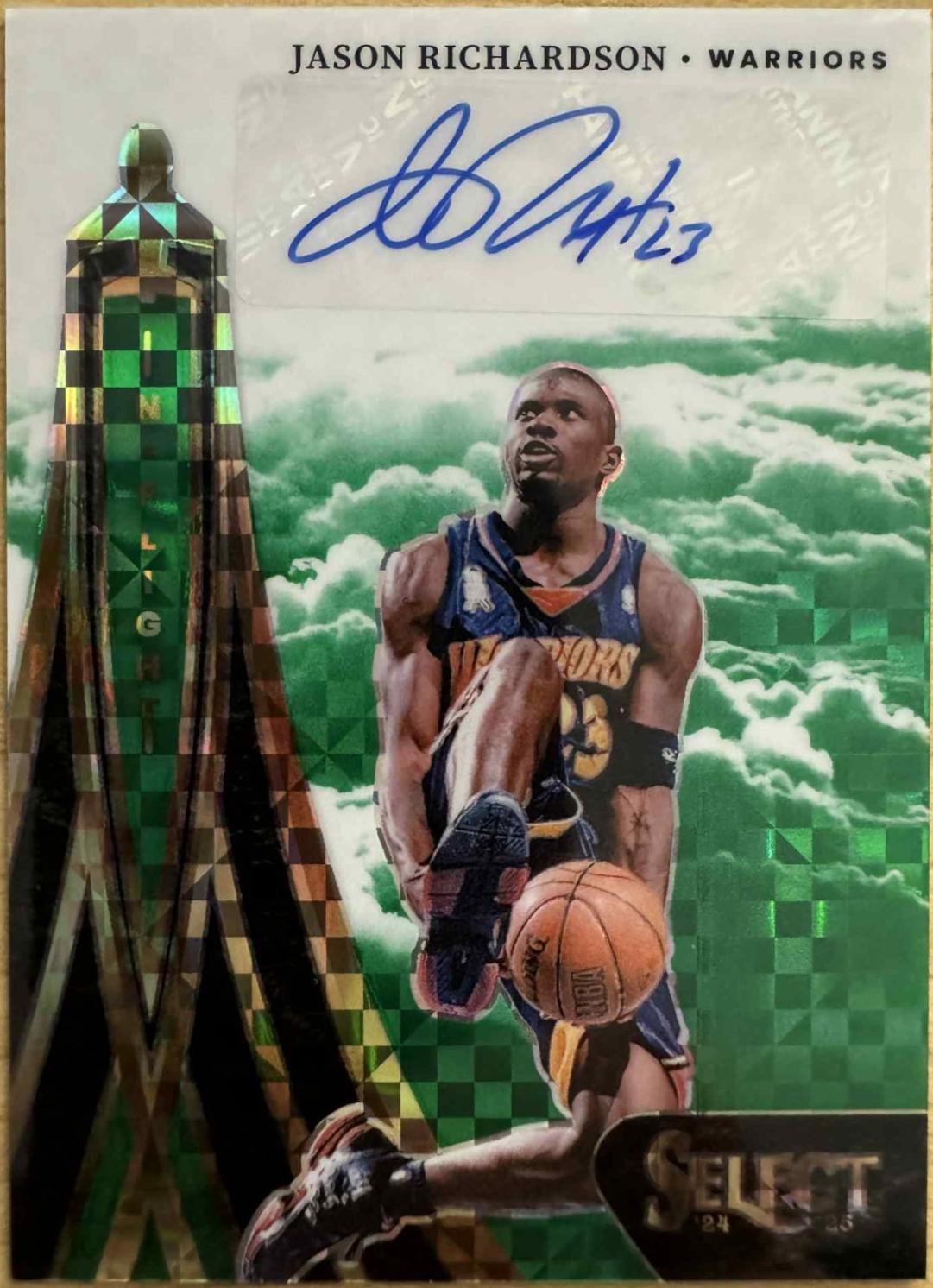 Jason Richardson [Green Prizm] #IFS-JAS
