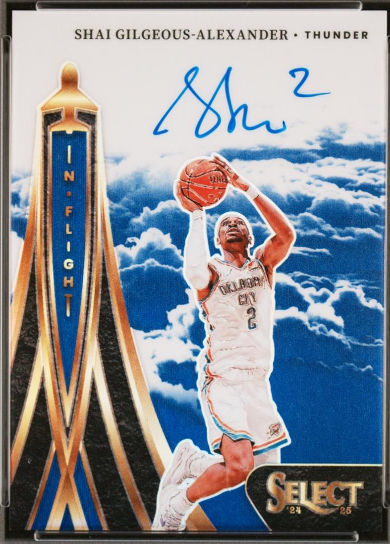 Shai Gilgeous-Alexander [Blue Prizm] #IFS-SGA