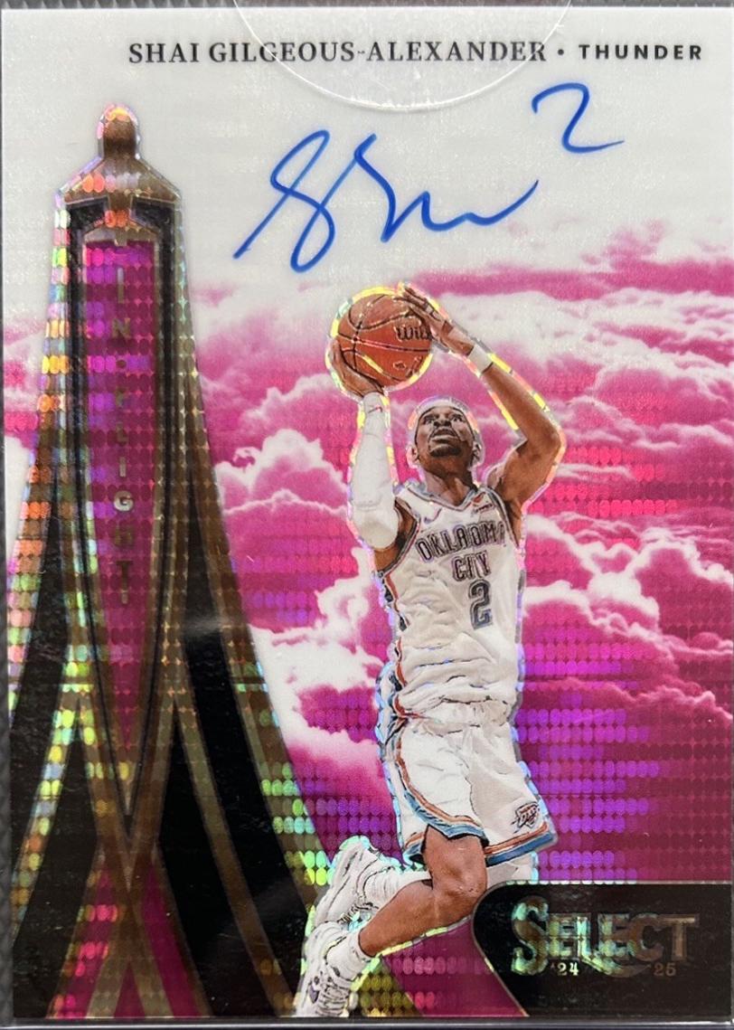 Shai Gilgeous-Alexander [Neon Purple Pulsar Prizm FOTL] #IFS-SGA