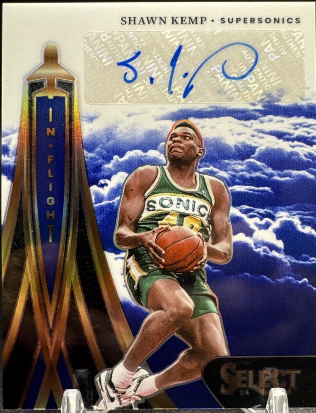 Shawn Kemp [Blue Prizm] #IFS-KMP