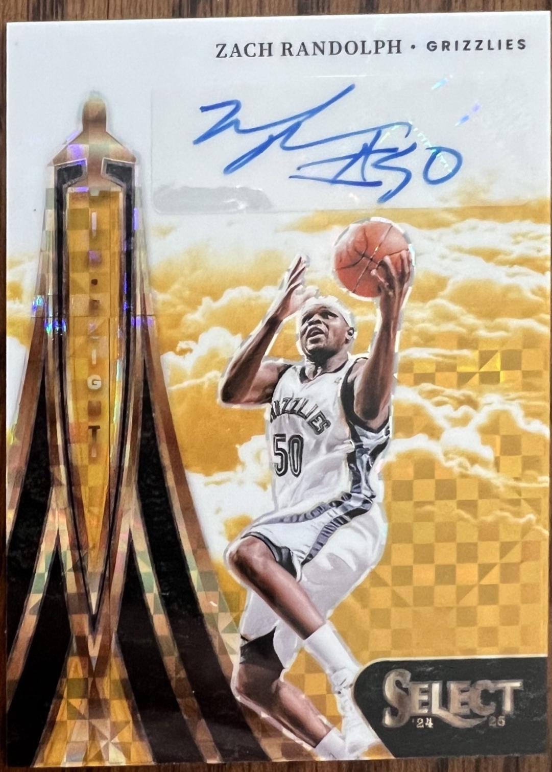 Zach Randolph [Gold Prizm] #IFS-ZAC
