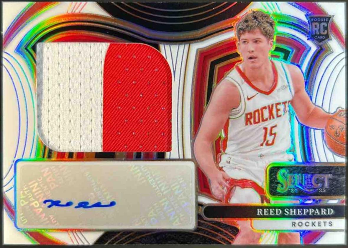 Reed Sheppard [White Prizm] #4