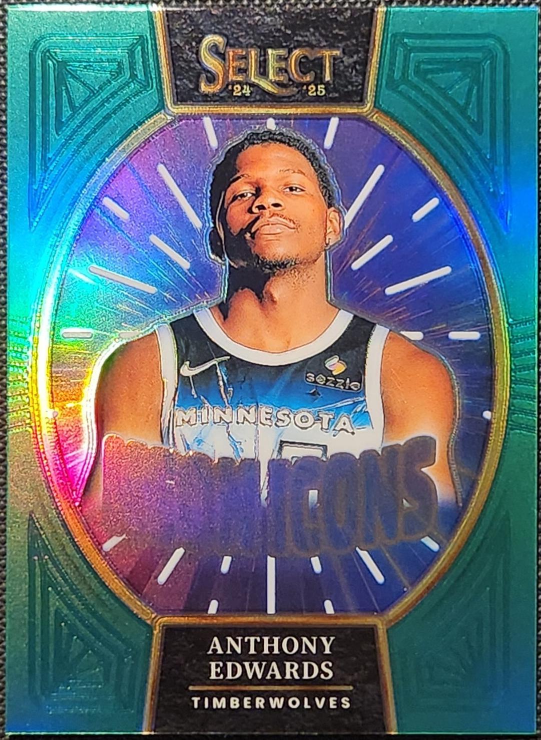 Anthony Edwards [Green Prizm] #19