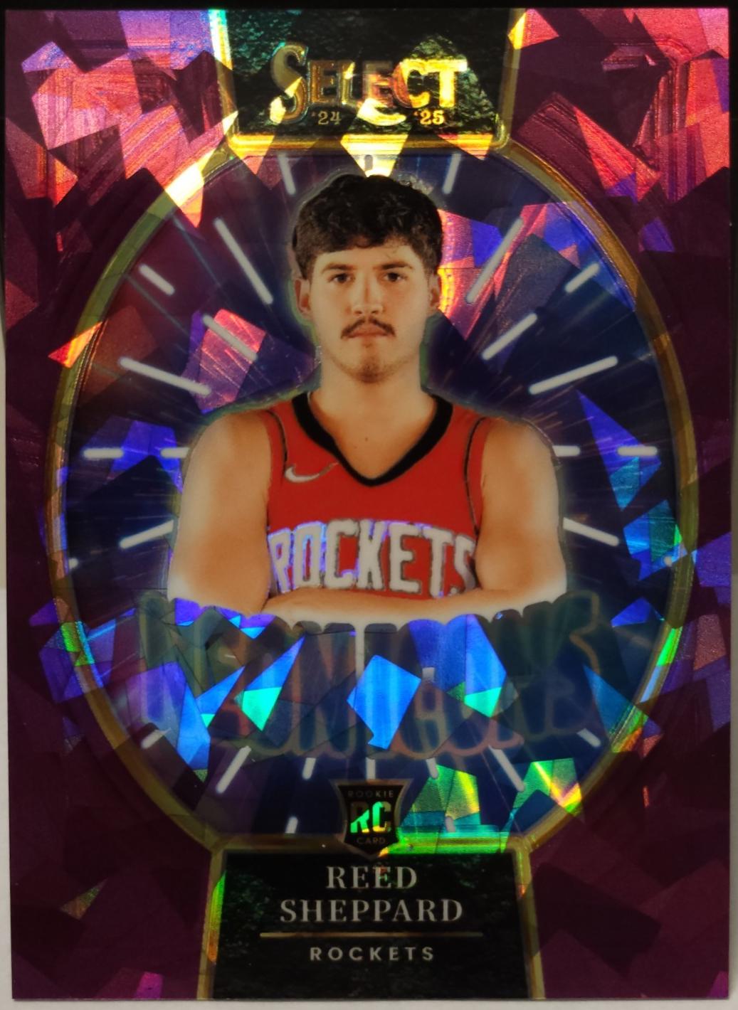 Reed Sheppard [Purple Cracked Ice Prizm] #13