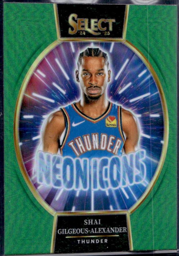 Shai Gilgeous-Alexander [Green Prizm] #10