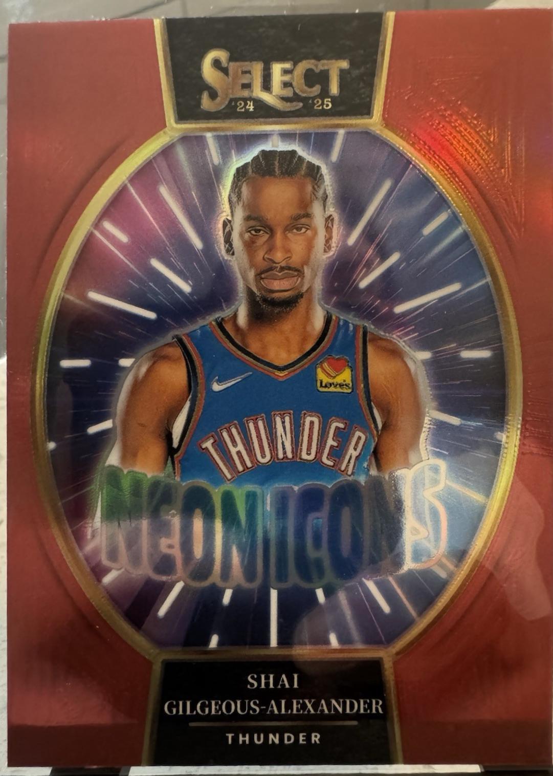 Shai Gilgeous-Alexander [Red Prizm] #10