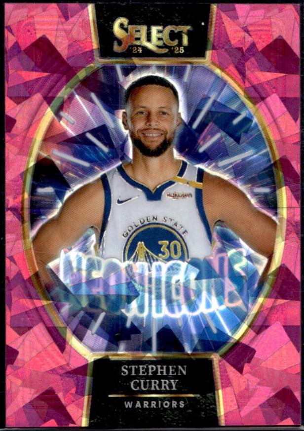 Stephen Curry [Pink Cracked Ice Prizm] #20