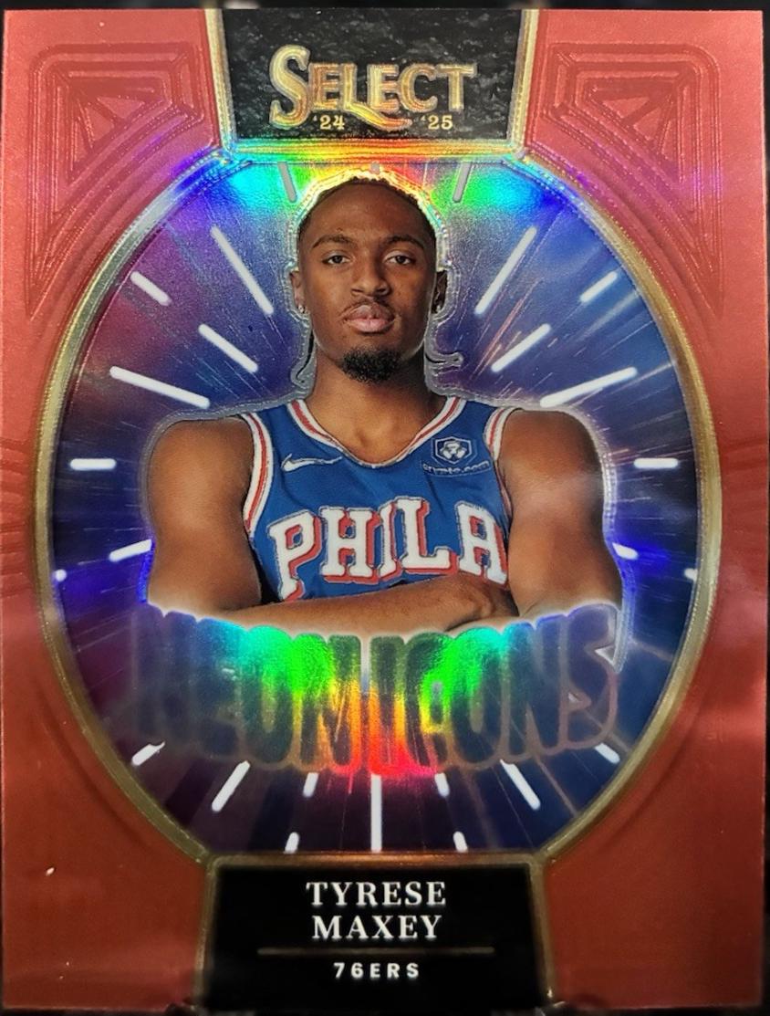 Tyrese Maxey [Red Prizm] #14