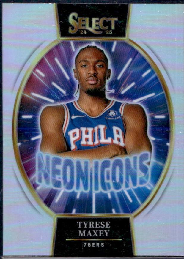 Tyrese Maxey [Silver Prizm] #14