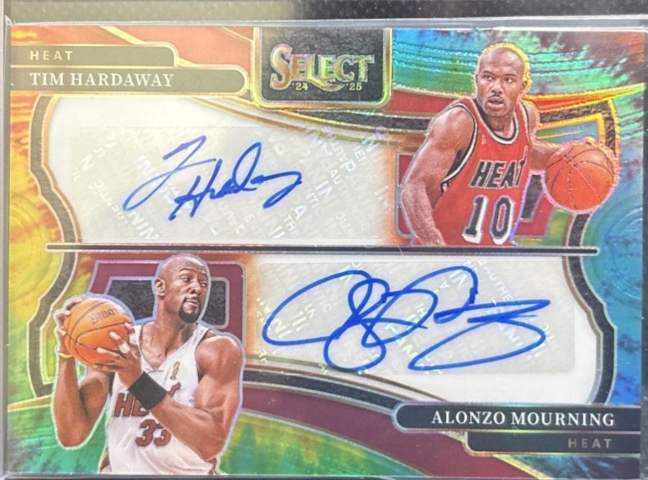 Tim Hardaway / Alonzo Mourning [Tie-Dye Prizm] #7