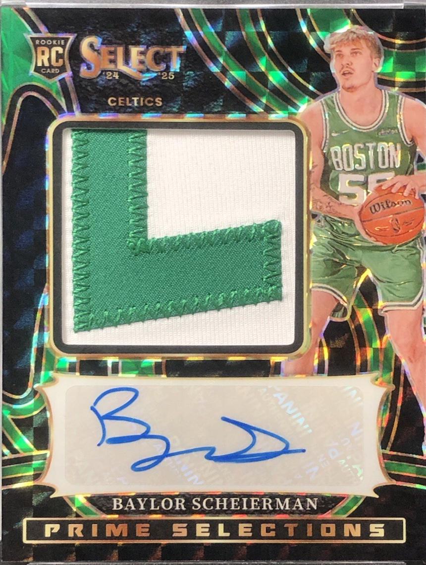 Baylor Scheierman [Black Finite Prizm] #8