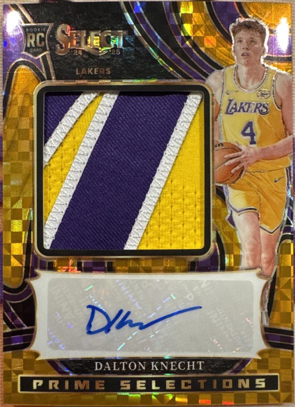 Dalton Knecht [Gold Prizm] #1