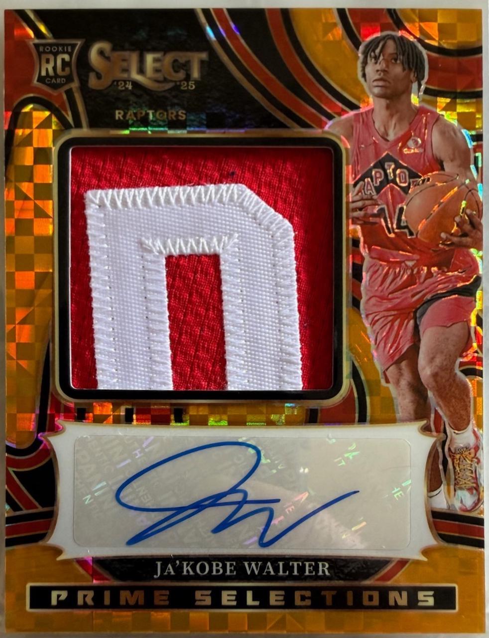 Ja'Kobe Walter [Gold Prizm] #4