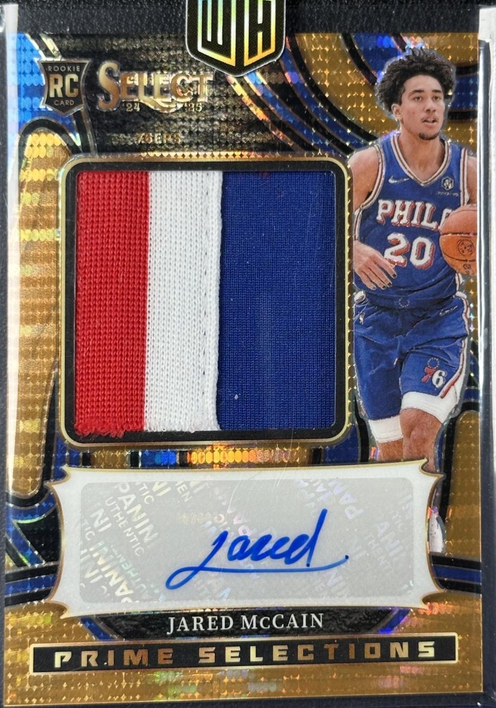 Jared McCain [Orange Pulsar Prizm FOTL] #25