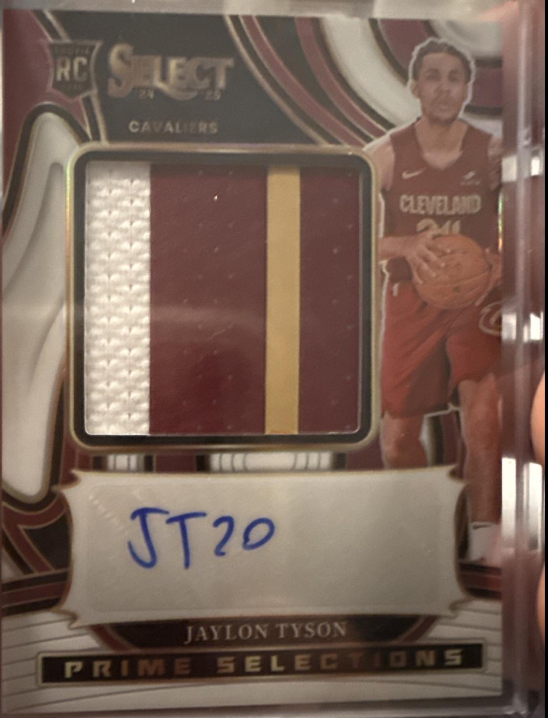 Jaylon Tyson [White Prizm] #7