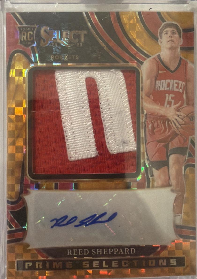 Reed Sheppard [Gold Prizm] #2