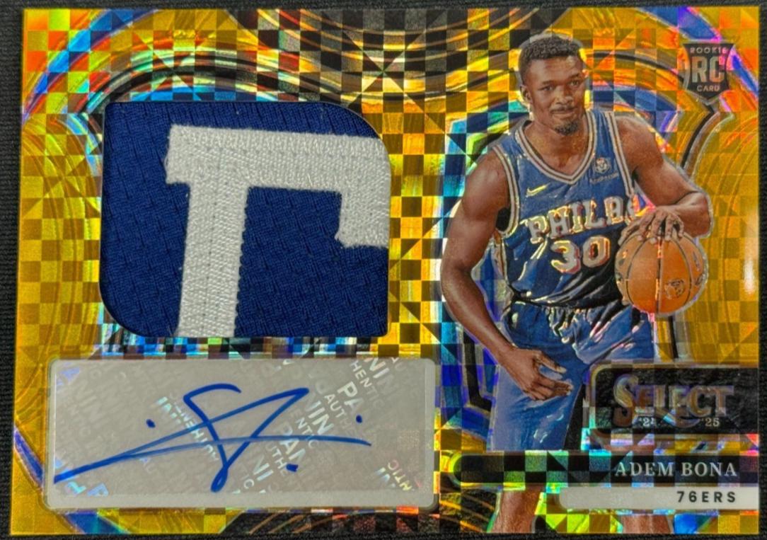 Adem Bona [Gold Prizm] #RJA-ADM