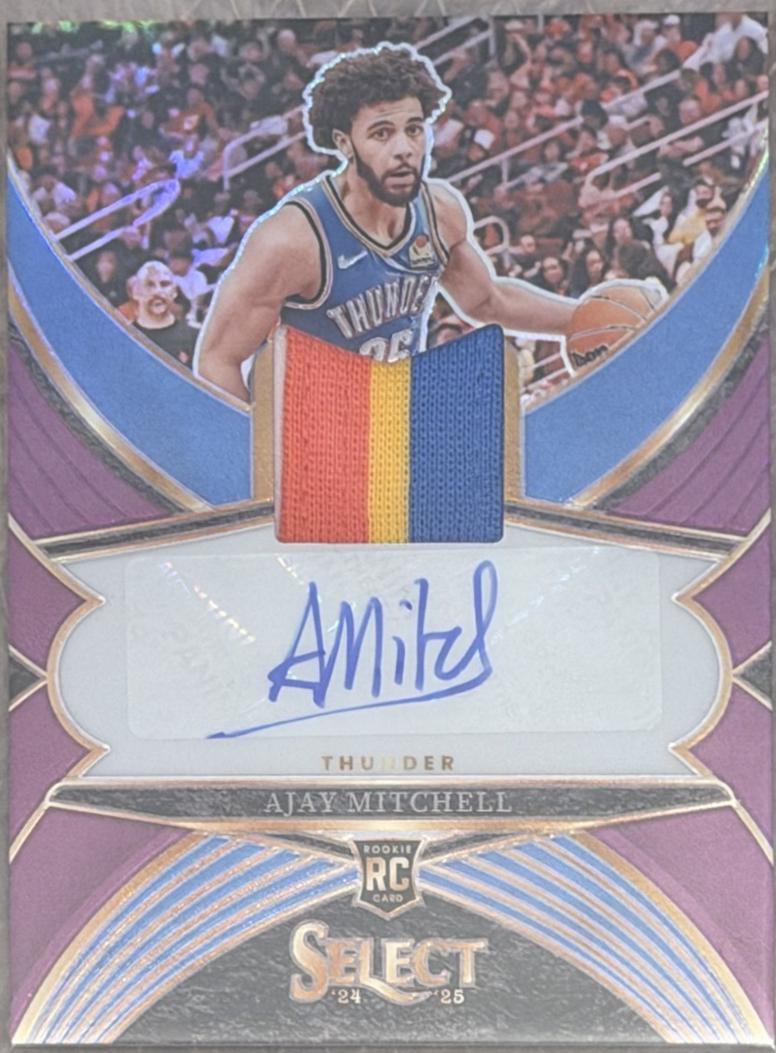 Ajay Mitchell [Purple Prizm] #RJA-AJY