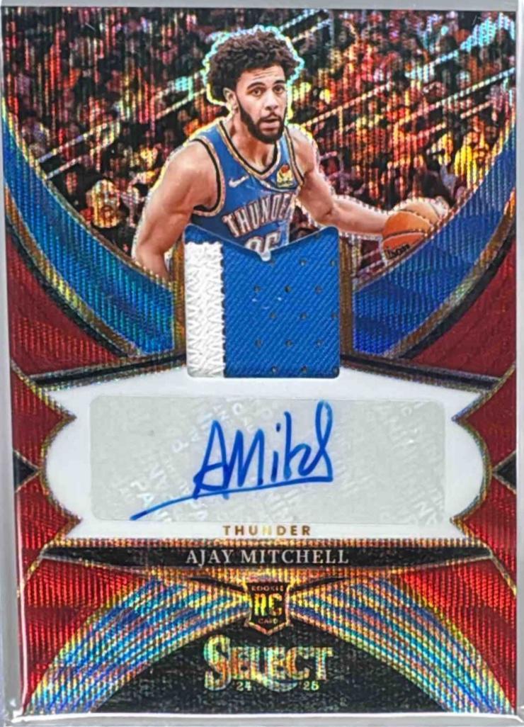 Ajay Mitchell [Red Wave Prizm] #RJA-AJY