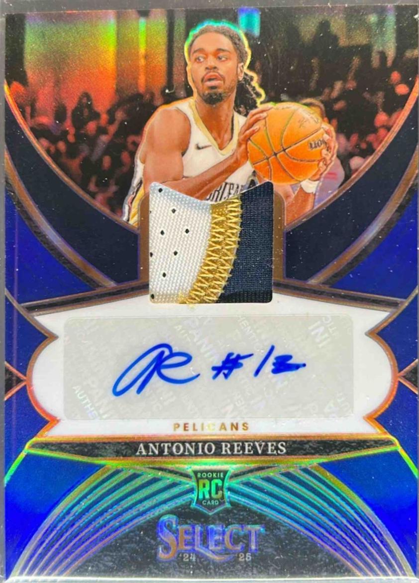 Antonio Reeves [Blue Prizm] #RJA-REE