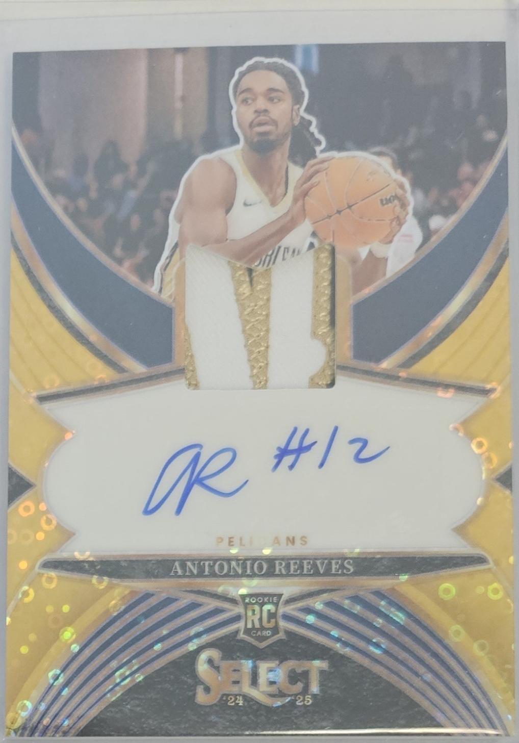 Antonio Reeves [Gold Disco Prizm] #RJA-REE