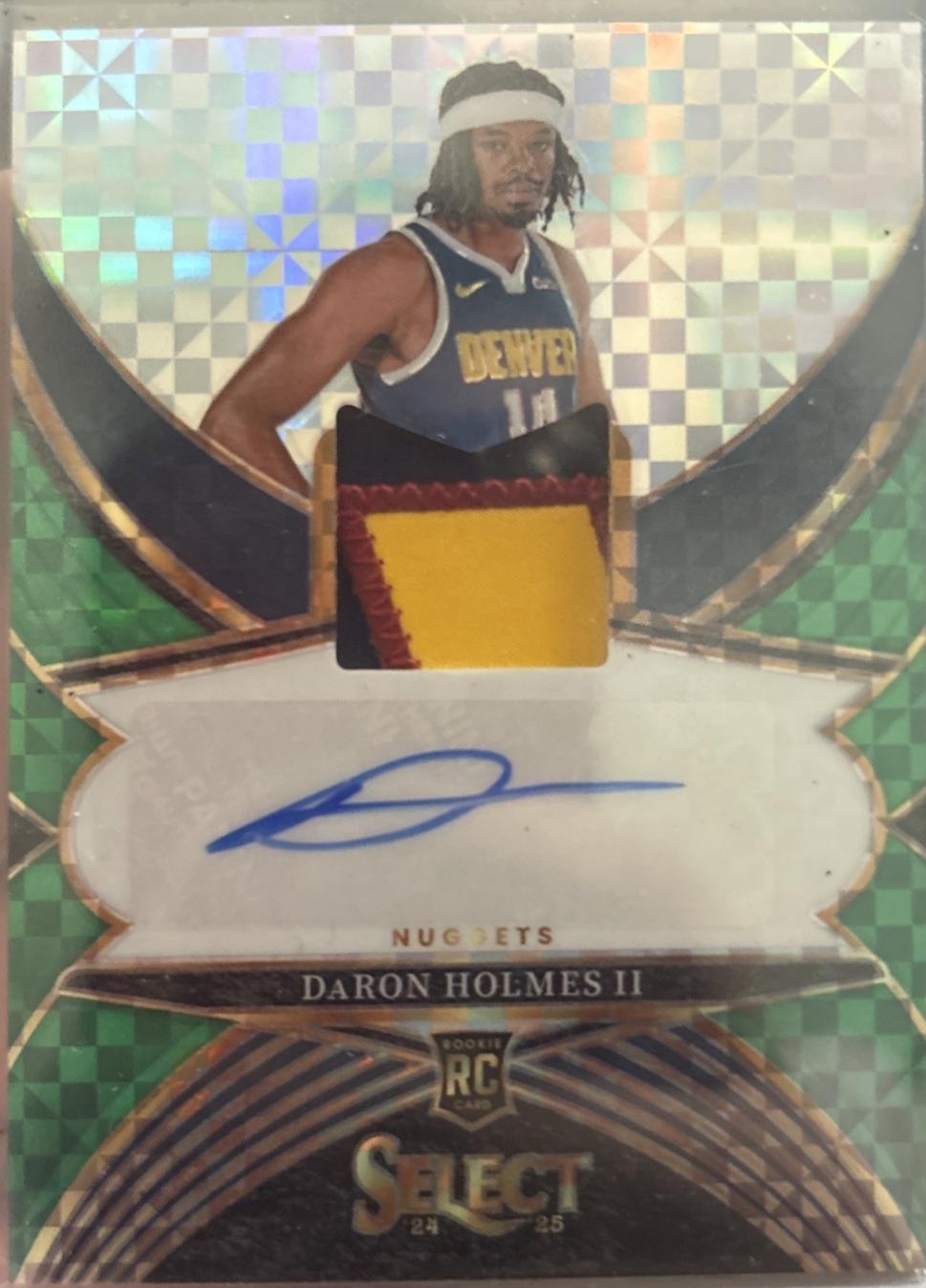 DaRon Holmes II [Green Prizm] #RJA-HOL